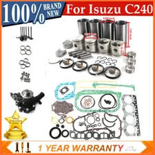 C240 C240PKJ C240PKG Engine Rebuild Kit & Water Pump For Isuzu TCM Komatsu Truck