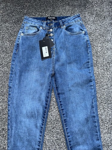 NWT Womens Rebellious Jeans, Size 6, Leg 28, Skinny, Blue, High Waist, (7) - Picture 2 of 3