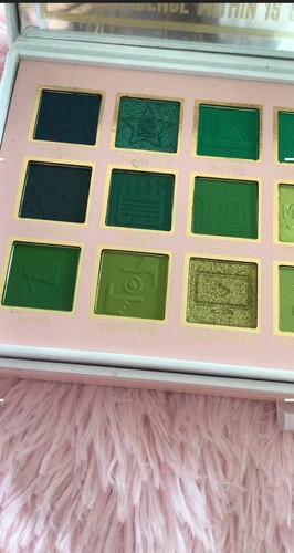 New P. Louise Eyeshadow Multi Green Stories Eye Palette In Box - Picture 7 of 7