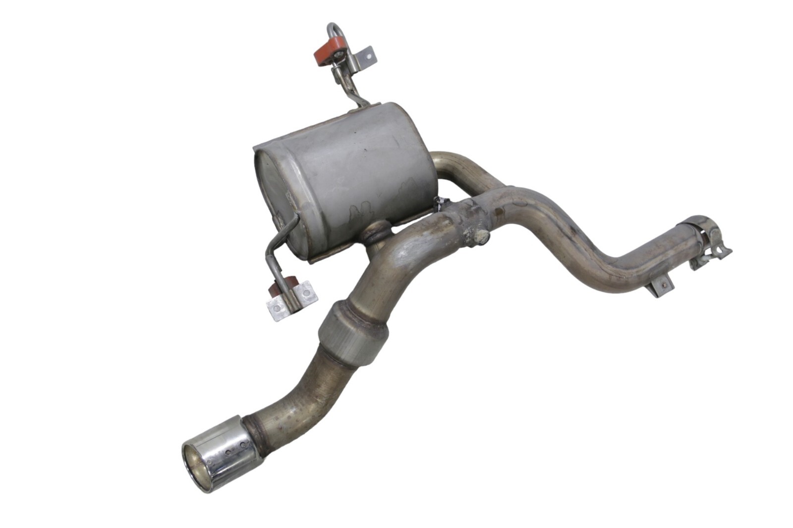 Maserati GranTurismo MC Rear Left Engine Exhaust Muffler Silencer 2012 OEM