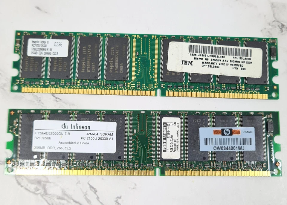 2 x RAM 256MB DDR 266 MHz - Image 4 of 4