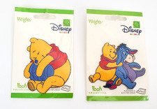 2 Lot Disney Home Iron-On Patch Appliques Winnie The Pooh Honey Eeyore Wrights