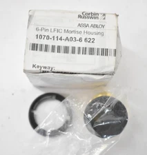 Corbin Russwin Assa Abloy 6 Pin LFIC Mortise Housing 1070-114-A03-6 Genuine OEM