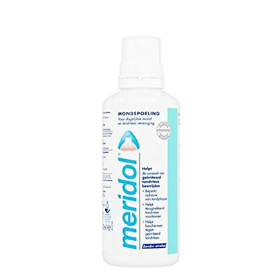 6 x Meridol Mundspülung  Mundwasser je 400ml