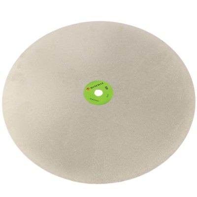 16'' inch Grit 400 Diamond coated lapping polishing disc Flat Lap wheel Lapidary