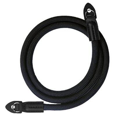 Camera Strap,Climbing Rope Camera Strap for Round Hole Interface DSLR SLR Black