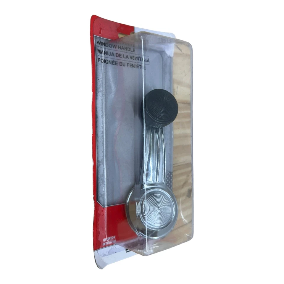 全新 窗口曲柄 铬 GM 雪佛兰 II C10 K10 Corvette Bel Air Blazer 76912 Dorman — 第 3/3 张图片