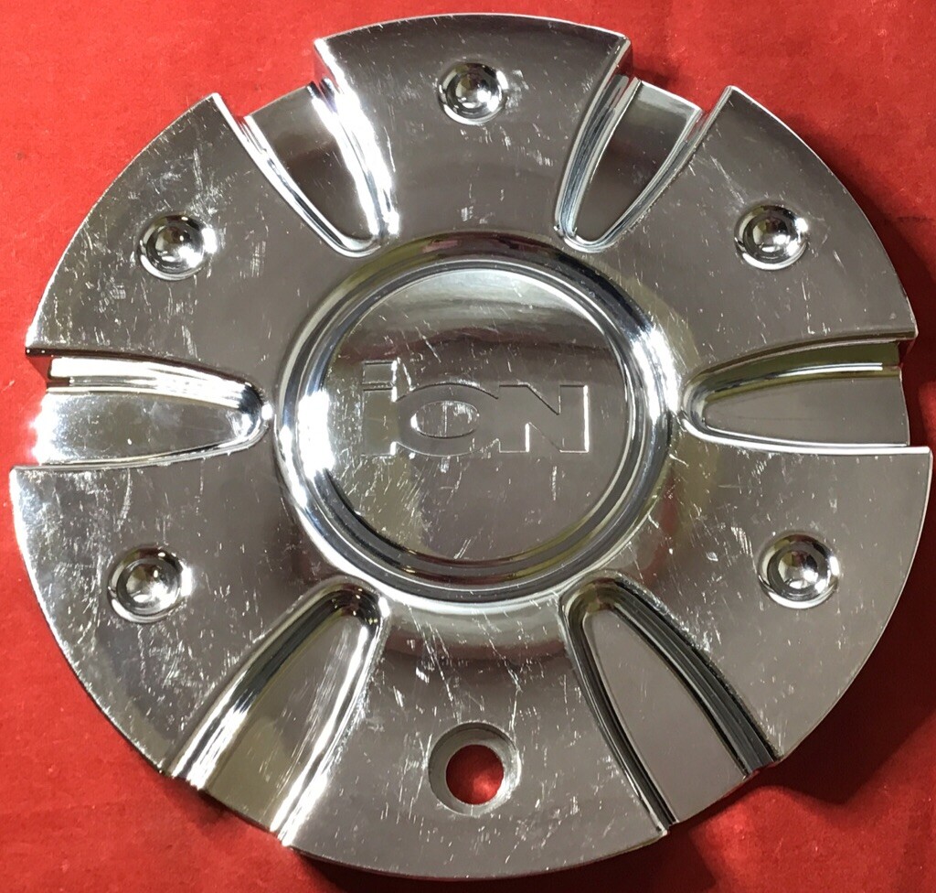 ONE USED ION Wheels Chrome Center Cap C10151-CAP CUSTOM AFTERMARKET 9136