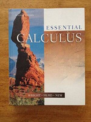 Essential Calculus Text - Hardcover By Wright; Hurd; New - VERY GOOD