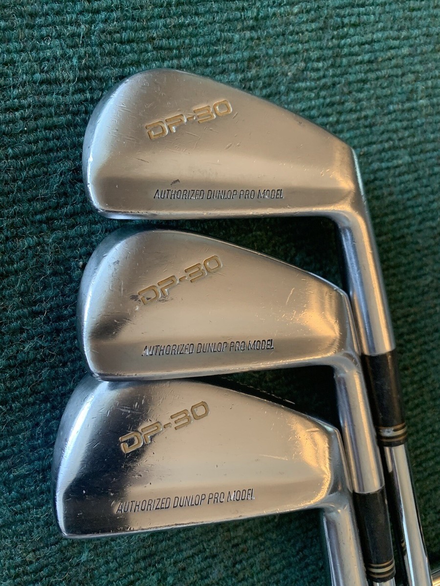 RARE JAPAN ISSUE DUNLOP DP-30 PARTIAL IRON SET - RH, 4,6,7,8 RARE JAPAN ISSUE DUNLOP DP-30 PARTIAL IRON SET - RH, 4,6,7,8