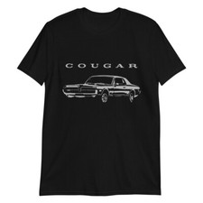 1968 Cougar Xr-7 Gt-e Muscle Car Collector Short-sleeve Unisex T-shirt