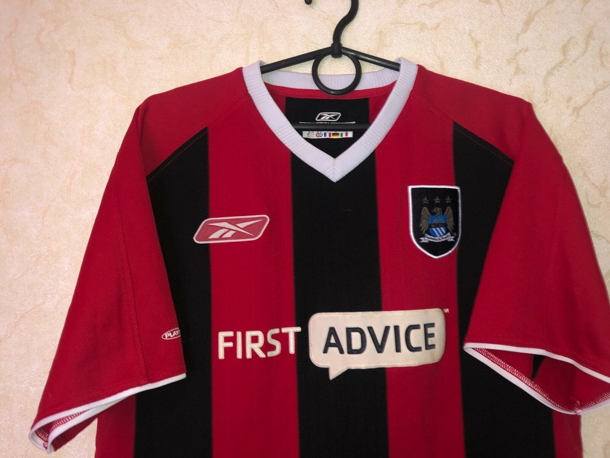 RARE Manchester city 2003-2004 away football shirt jersey maglia