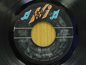 Syl Johnson 45 We Did It Bw Any Way The Wind Blows On Hi Funk Ebay The hi records years released: ebay