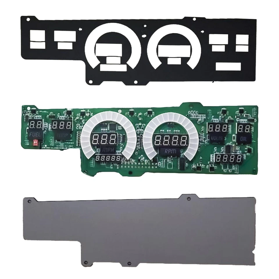 1978-1988 Oldsmobile Cutlass синий светодиодный цифровой Intellitronix DP1407B сделано в США - Изображение 3 из 4