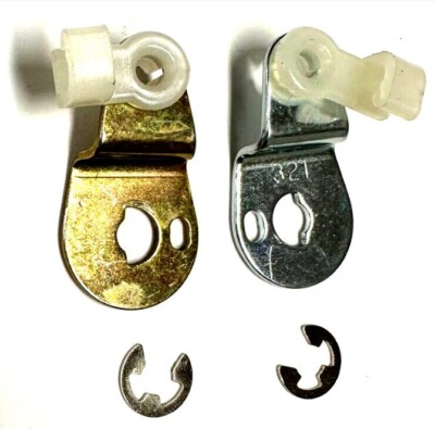 Strattec GM LH Driver Door Lock Pawl Metal Lever Cam Plastic Rod Retainer Clip E - Foto 7