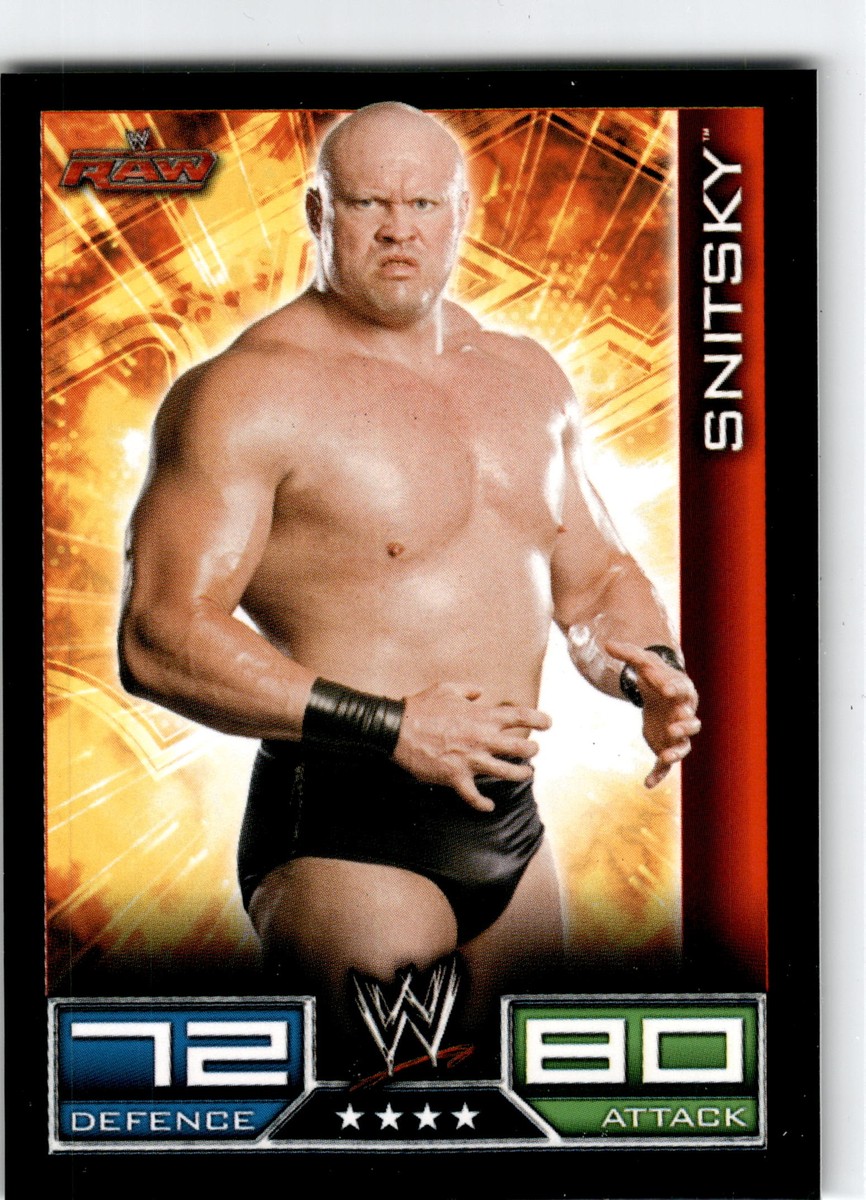 2008 Topps Slam Attax WWE #NNO Snitsky | eBay