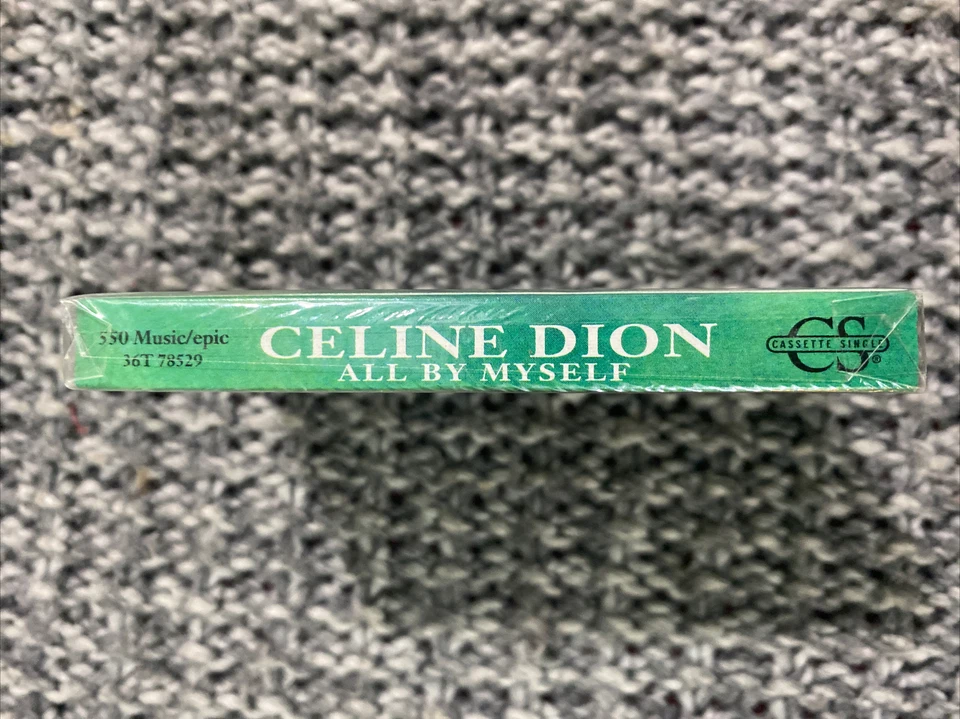 Cassette Tape Single New Sealed 1990 Celine Dion. All By Myself. Because You Lov - Image 3 of 3