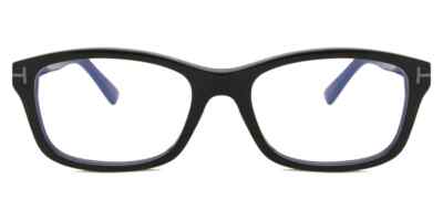 Tom Ford TF5724-D-B 001 Black Plastic Optical Eyeglasses Frame 53 