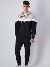 CHAMPION MEN'S COTTON SUIT SWEATSHIRT FULLZIP HOOD art. 220291 ES057