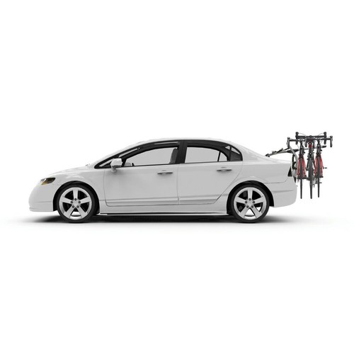 Yakima Rear Bike Rack Halfback 3 Modern Design and Cradles SuCrush ZipStrip - Picture 3 of 4