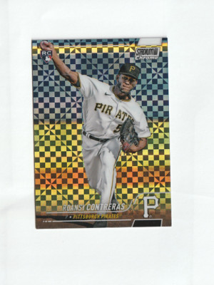 2022 Stadium Club Chrome #205 Roansy Contreras X-Fractor - RC Pittsburgh Pirates