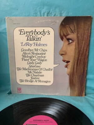 Leroy Holmes   Everybody's Talkin' - VINYL RECORD