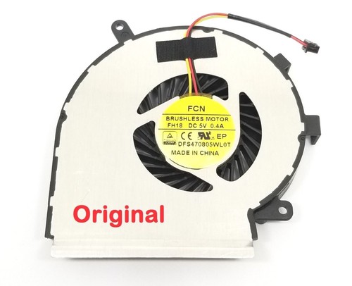 New Original MSI GE62 GL62 GE72 GL72 GP62 GP72 MS-1792 CPU Fan PAAD06015SL - Picture 8 of 12