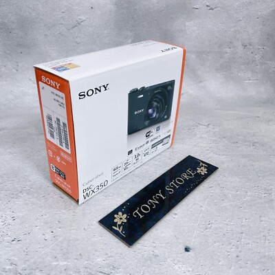 Sony Cyber-Shot DSC-WX350 Black Compact Digital Camera 18.2MP 20x