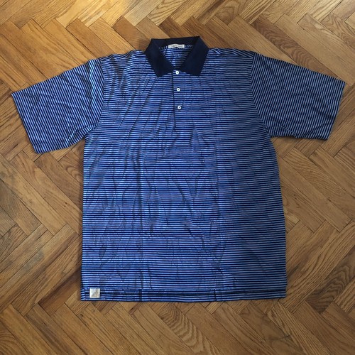 Peter Millar Embroidered Polo XL Blue 
