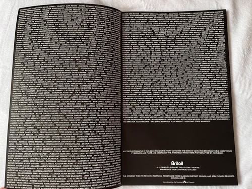 The Citizens’ Company 1979-1985 Brochure, John Vere Brown, John Barr - Picture 4 of 10