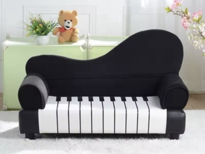 Kindersofa, Kreativ Cartoon Klavier Sofa, Mini Süß Kleinkind 