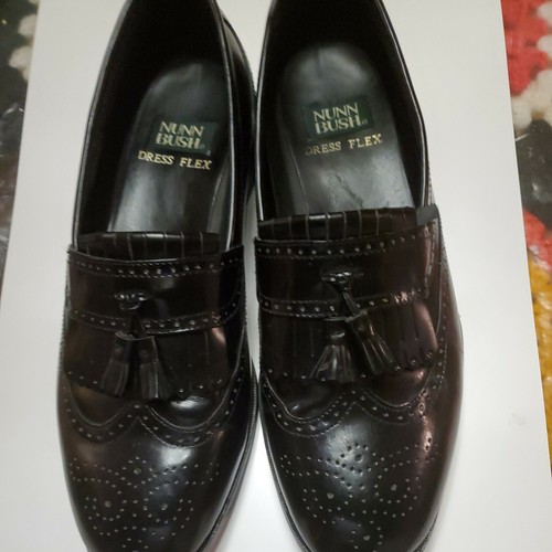 Nunn Bush Dress Flex Wingtip Kiltie 