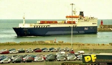Photo 6x4 The "European Diplomat" at Rosslare Ballygerry The P&O fe c2004