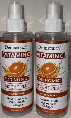 DERMATOUCH   VITAMIN C  TONING MIST   BRIGHT PLUS ALL SKIN TYPES 2-6fl.oz