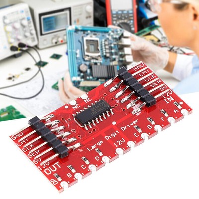 TPIC6C596 8-Bit Shift Register Module Large Digit Driver with 7-Segment LED