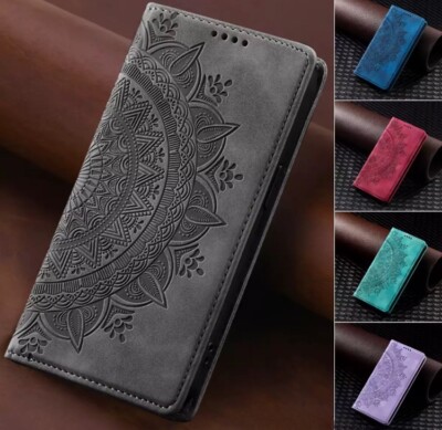 Handy Tasche Hülle Schutzhülle Book Case Flip Cover Wallet PU Leder Etui Cover 