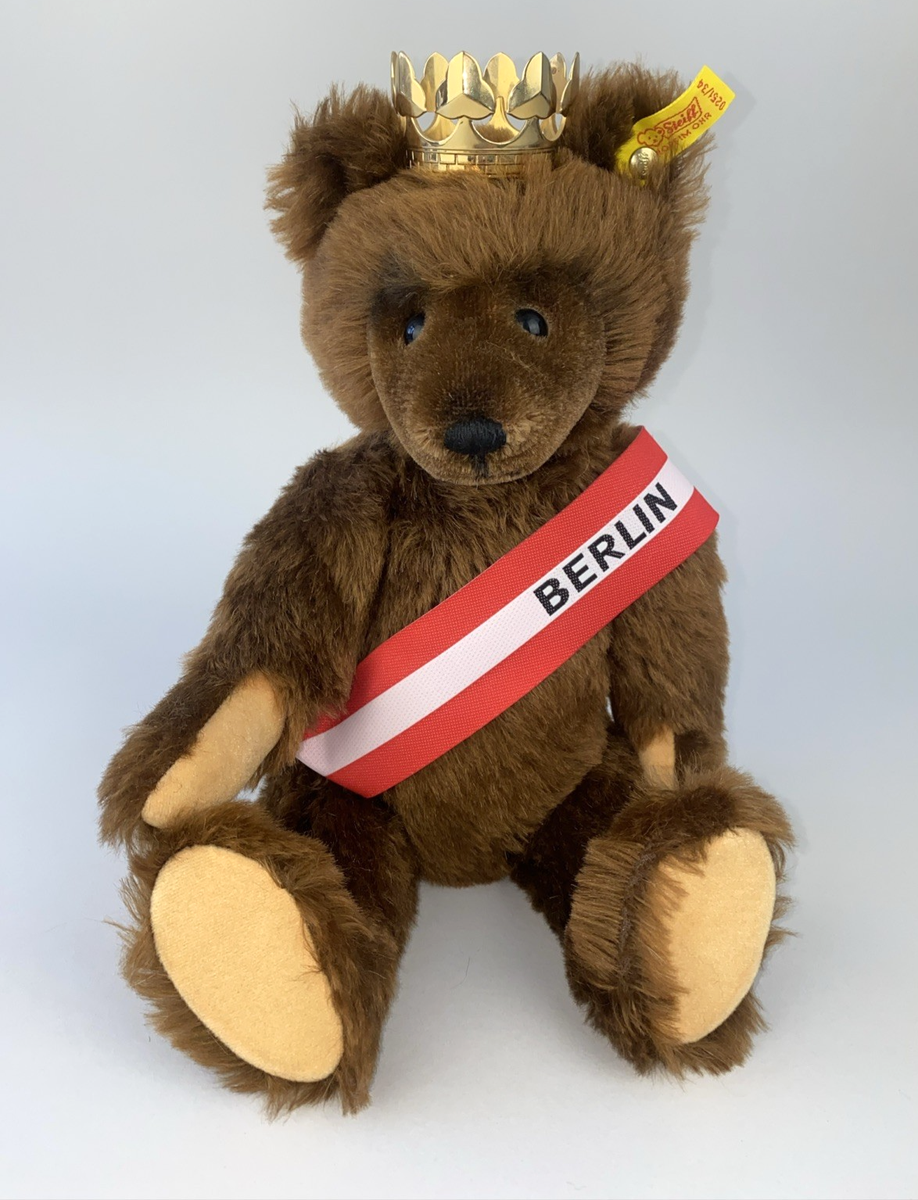 Steiff 1985 Berlin Bear - 34cm, Brown - EAN:0251/34 - Made in West