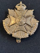 5TH BORDER AND CUMBERLAND REGIMENT THEATRE MADE CAST CAP BADGE