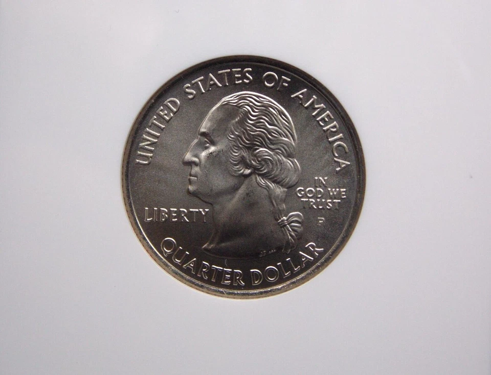 2006 "P" State Quarter *NORTH DAKOTA* 25c NGC MS68 SMS #033 BU Unc ECC&C, Inc. - Image 2 of 4