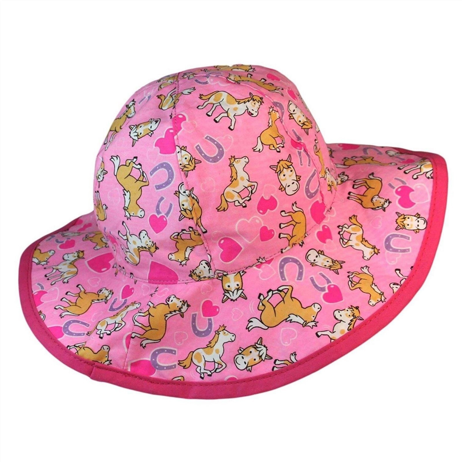 Cappello da sole pony per bambini Bugzz cappelli divertenti spiaggia colorati 3 6 anni