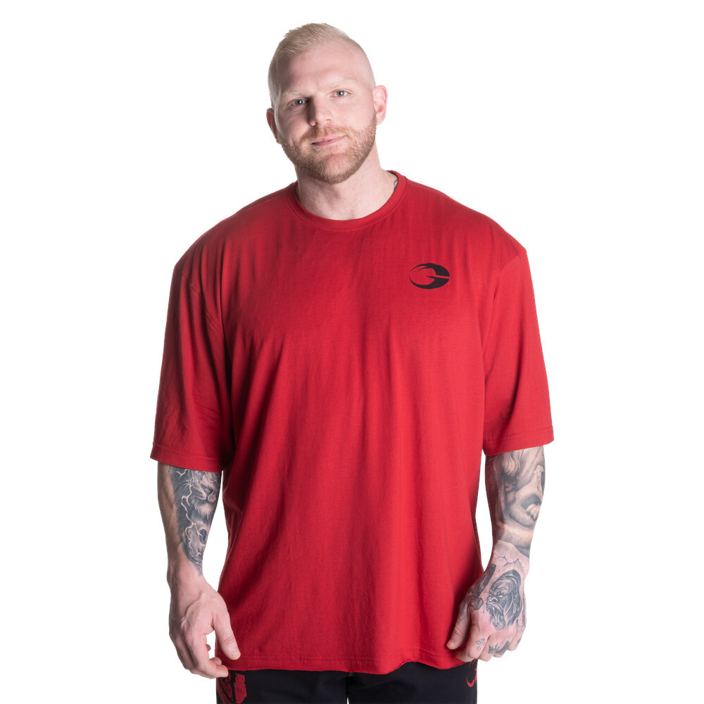 Мужская футболка GASP Division Iron Tee Chili Red для бодибилдинга и фитнеса XXXL 7590₽