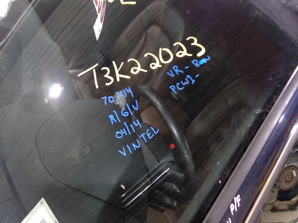 Used Rear Spoiler fits: 2014 Audi Q5 Rear Grade A - Изображение 2 из 4