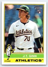 2025 Topps Heritage - JT Ginn #290 (RC)