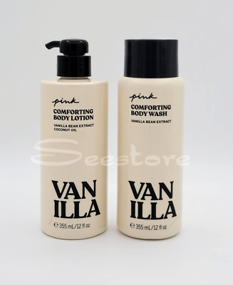 Victoria's Secret Pink Vanilla Comforting Body Wash & Lotion