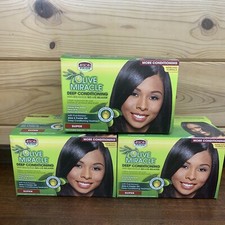 African Pride Olive Miracle Deep Conditioning Anti Breakage-3 Pack-1/23/2027