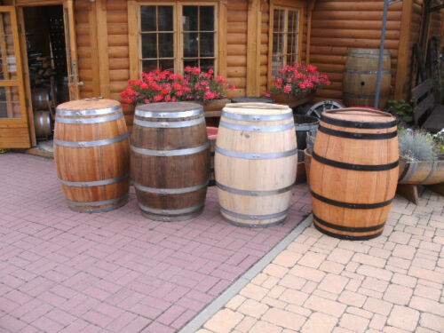 60Liter neues Kastanienholzfass Holzfass-H.63cm D.53cm Wasserfass Dekofass Fass - Bild 2 von 9