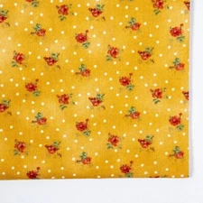 Sentimental Journey Robyn Pandolph SSI Cotton Quilting Fabric BTHY Yellow Dot
