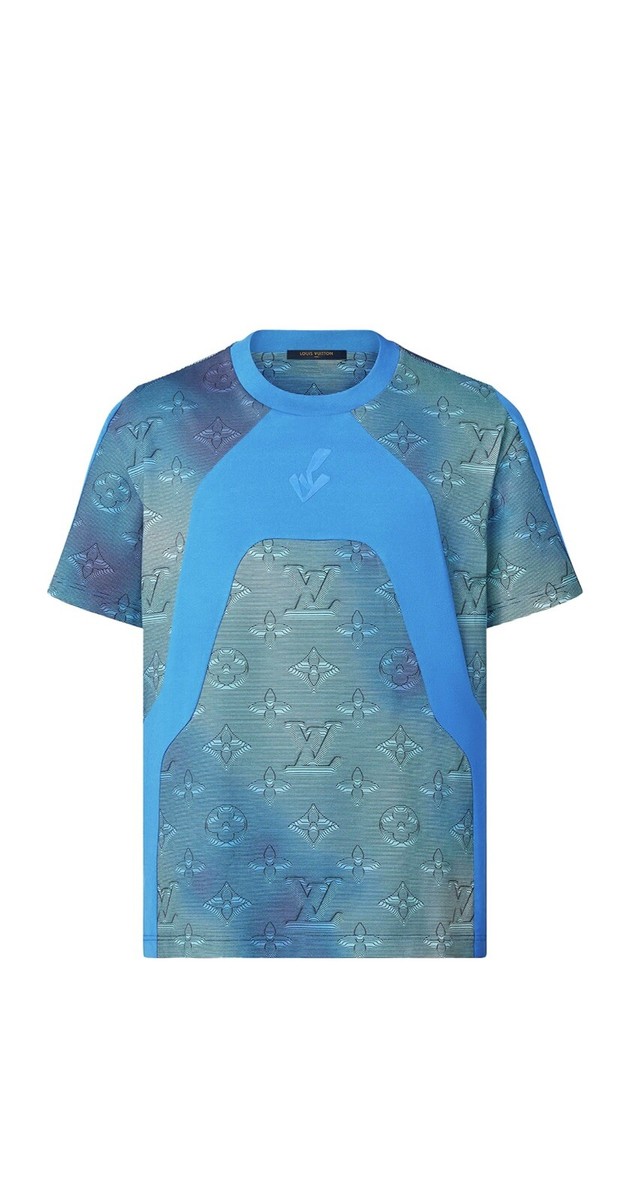 Louis Vuitton 2054 Intarsia Print T Shirt Size Medium 100