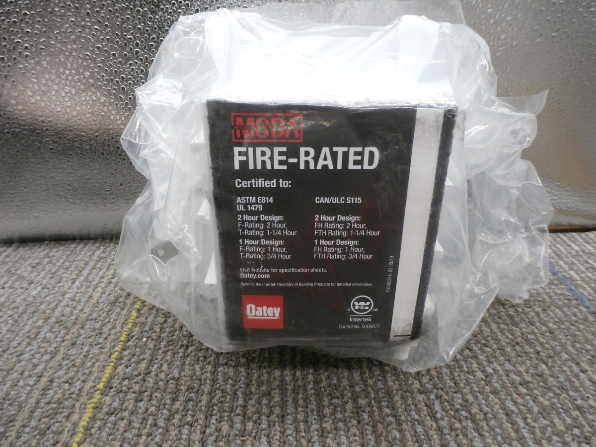 moda boxes New Oatey MODA Modular Supply Box System Fire-rated