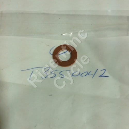 QTY 5 NEW OEM NOS TRIUMPH T3550042 COPPER WASHER 6MM